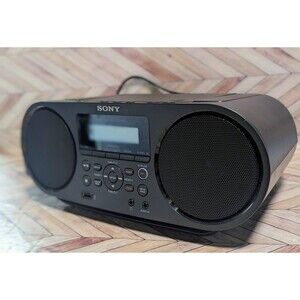 Sony ZS-RS60BT CD Bluetooth NFC AM/FM USB Headphone / Line-in Jacks Boombox
